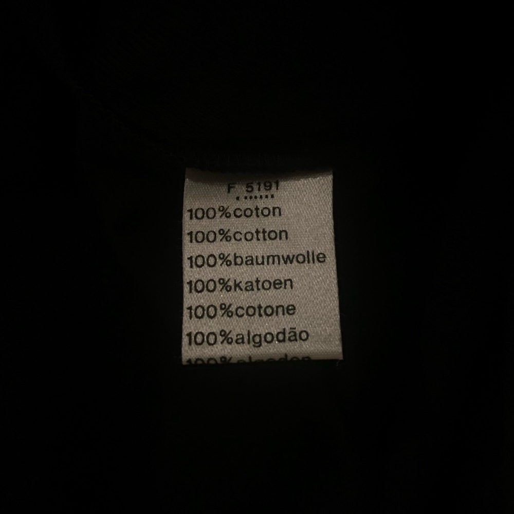 Lacoste V-neck shirt XL Black - Picture 5 of 8